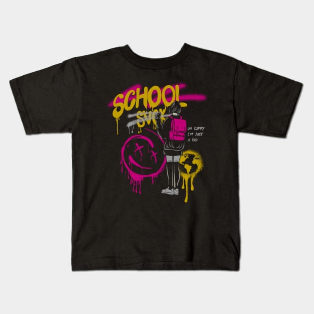 FVCK School Kids T-Shirt by Wagum Std